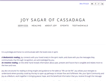 Tablet Screenshot of joyofcassadaga.com